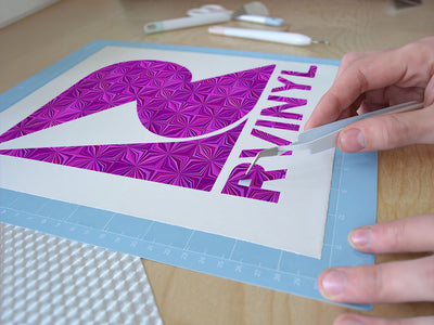 purpureus compass mosaic Easy Weed Craft Vinyl