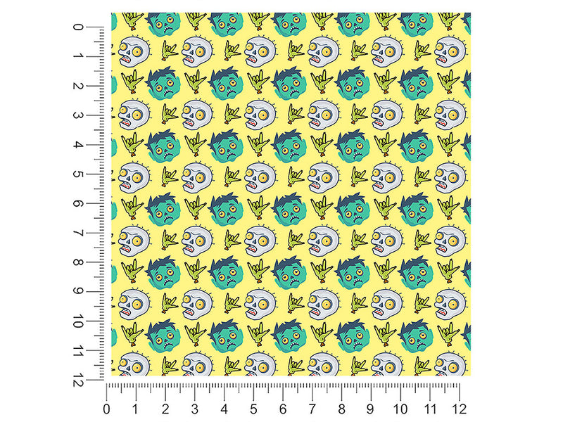 pushing daisies horror 1ft x 1ft Craft Sheets