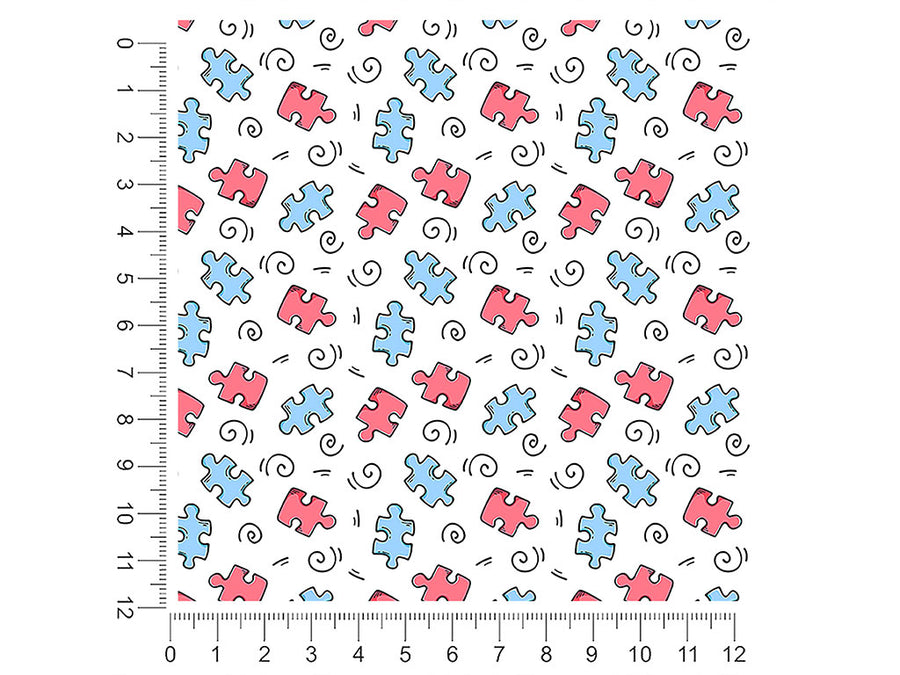 puzzle pastels hobby 1ft x 1ft Craft Sheets