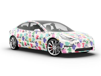 Puzzle Teamwork Hobby Vehicle Vinyl Wrap