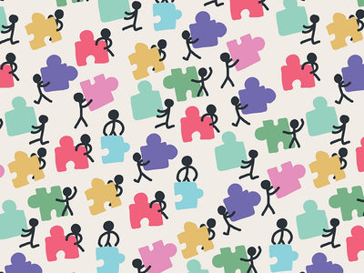 Puzzle Teamwork Hobby Vinyl Wrap Pattern~Rwraps Series 914 Digitally Printed Vinyl Wrap~0