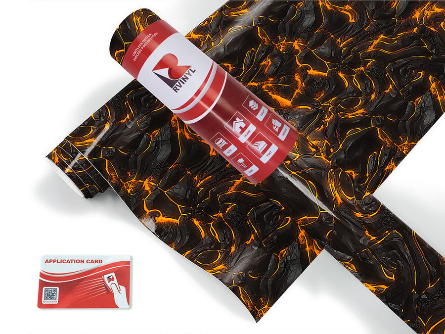 pyroclastic flow lava Craft Vinyl Roll