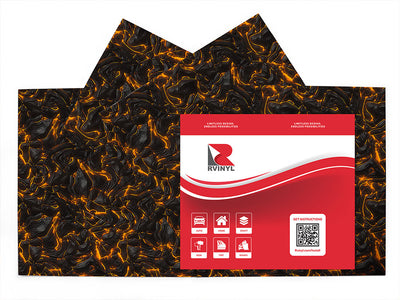 pyroclastic flow lava Craft Vinyl Sheet Pack