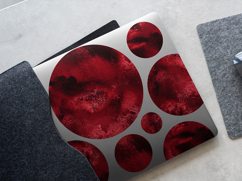 pyrope comb gemstone films DIY Laptop Stickers