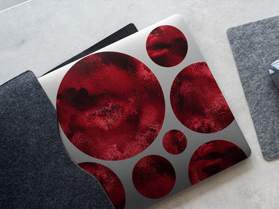 pyrope comb gemstone films DIY Laptop Stickers