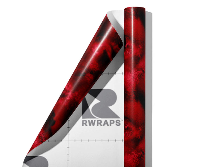 Pyrope Comb Gemstone Wrap Film Sheets~Rwraps Series 914 Pyrope Comb Gemstone Scrolled Sheet~3