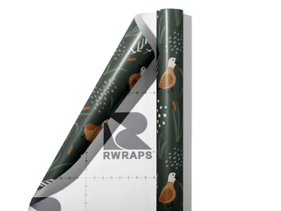 Quack Attack Birds Wrap Film Sheets~Rwraps Series 914 Quack Attack Birds Scrolled Sheet~3