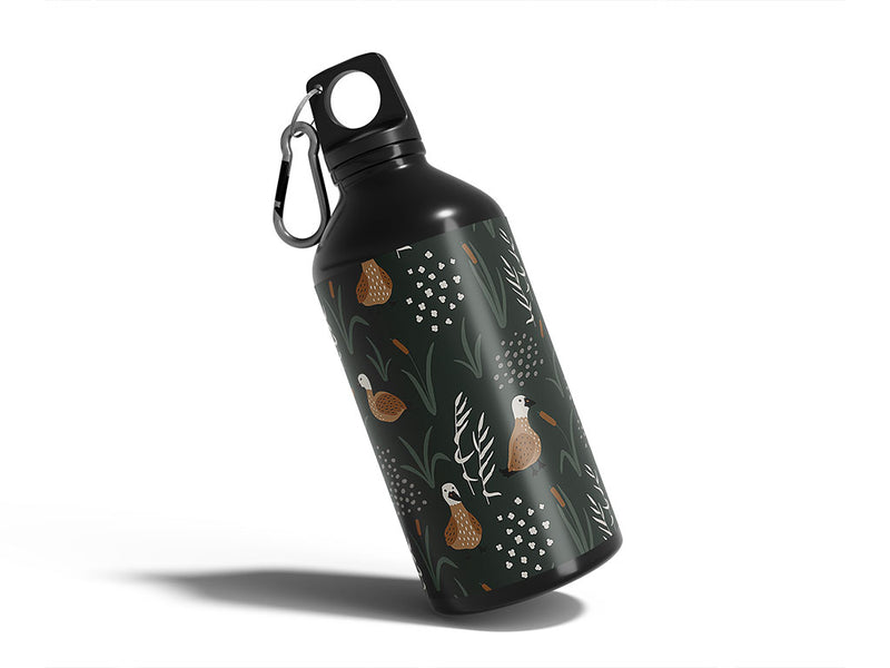quack attack bird Water Bottle DIY Stickers