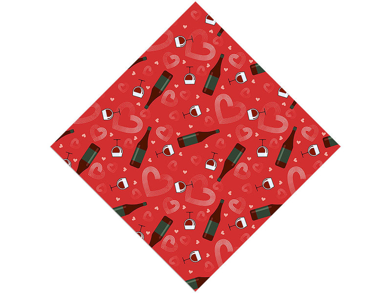 Que Syrah Alcohol Vinyl Wrap Pattern