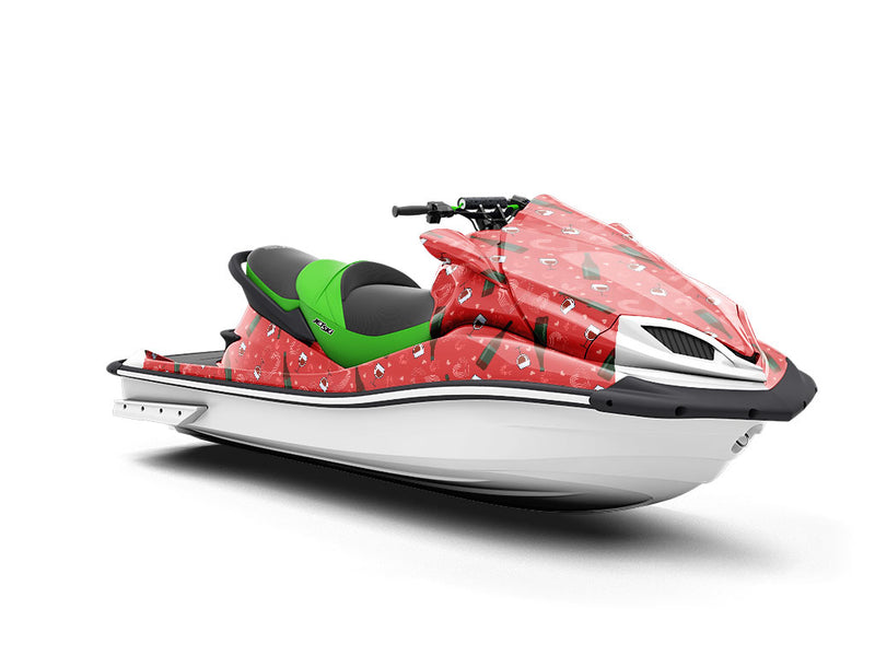 Que Syrah Alcohol Jet Ski Vinyl Customized Wrap