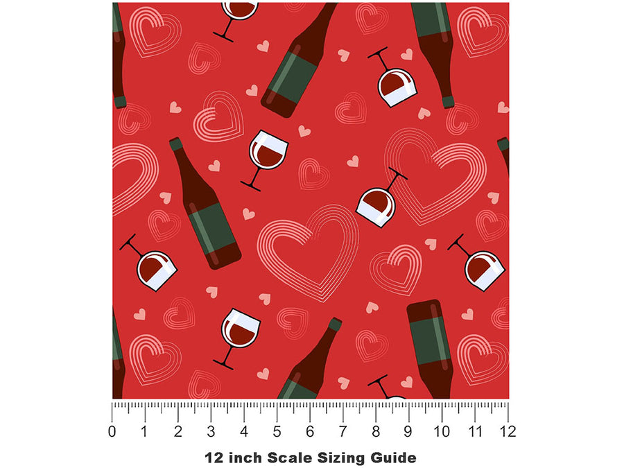 Que Syrah Alcohol Vinyl Film Pattern Size 12 inch Scale~Rwraps Que Syrah Alcohol Sizing Chart~2