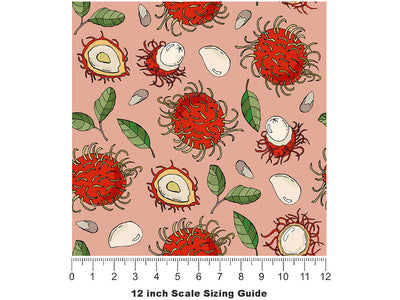 Queen Zaida Fruit Vinyl Film Pattern Size 12 inch Scale~Rwraps Queen Zaida Fruit Sizing Chart~2