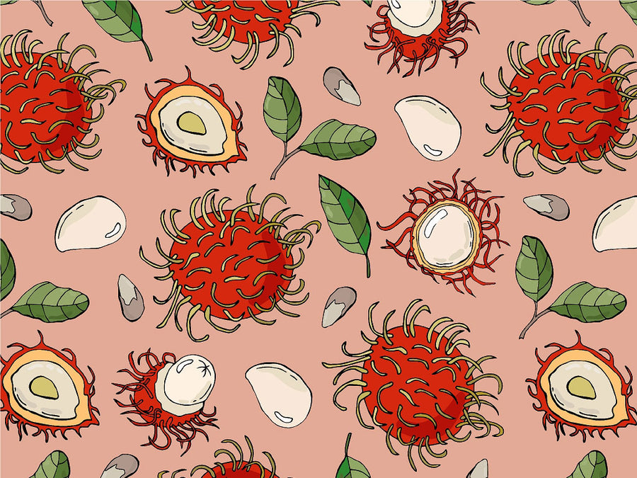 Queen Zaida Fruit Vinyl Wrap Pattern~Rwraps Series 914 Digitally Printed Vinyl Wrap~0