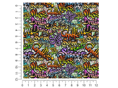 quick throwies graffiti 1ft x 1ft Craft Sheets