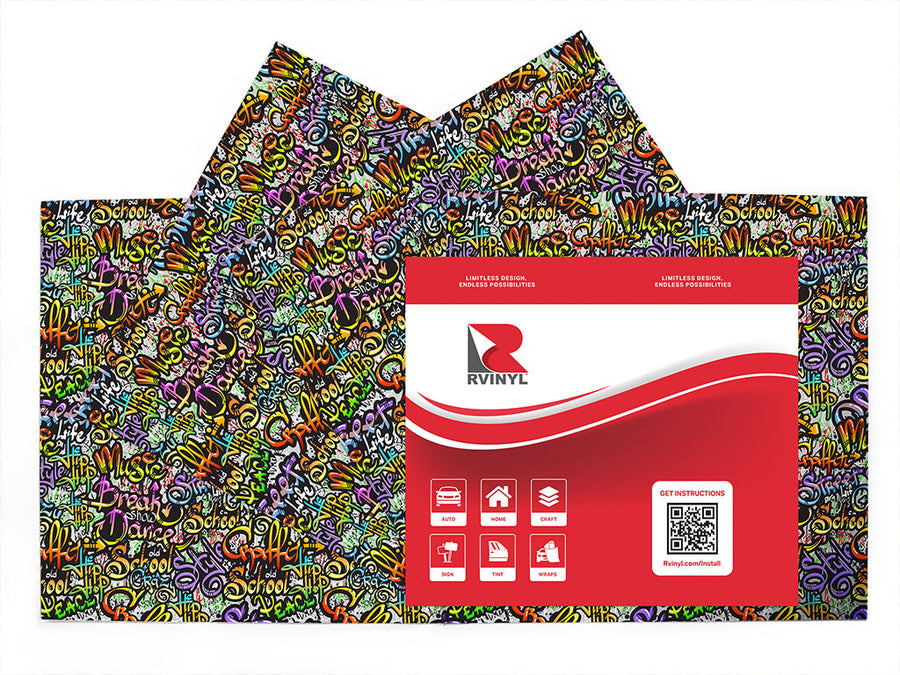 quick throwies graffiti Craft Vinyl Sheet Pack