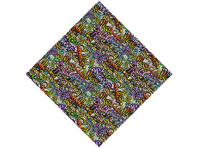 Quick Throwies Graffiti Vinyl Wrap Pattern
