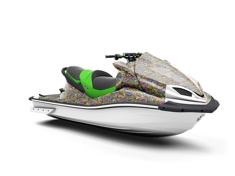 Quick Throwies Graffiti Jet Ski Vinyl Customized Wrap