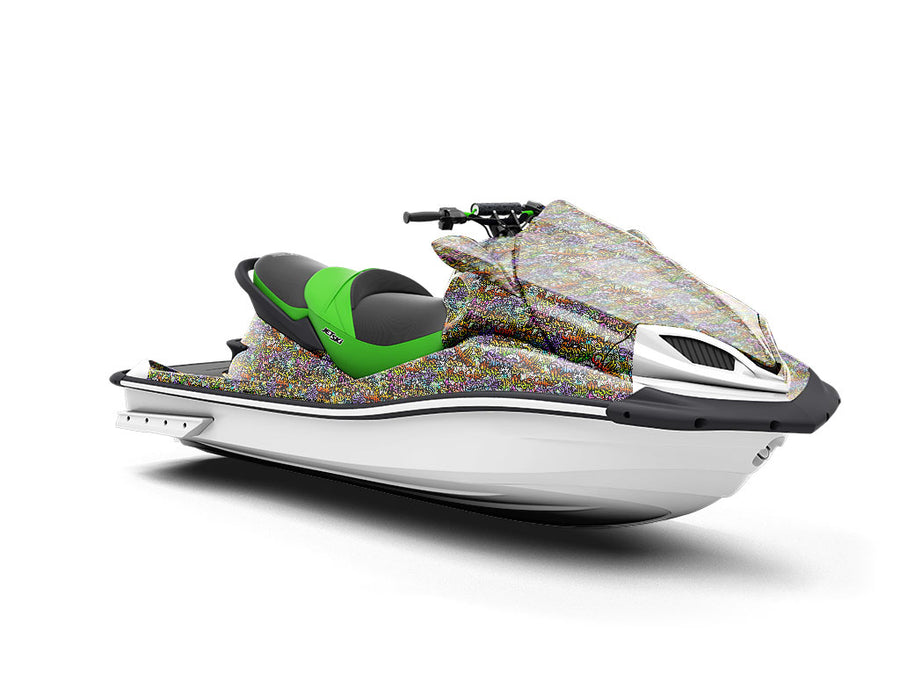 Quick Throwies Graffiti Jet Ski Vinyl Customized Wrap