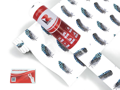 quill materials bird Craft Vinyl Roll
