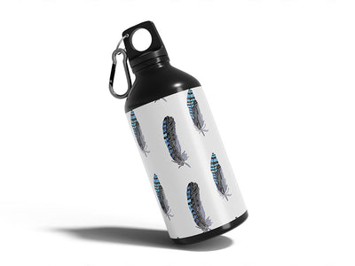 quill materials bird Water Bottle DIY Stickers