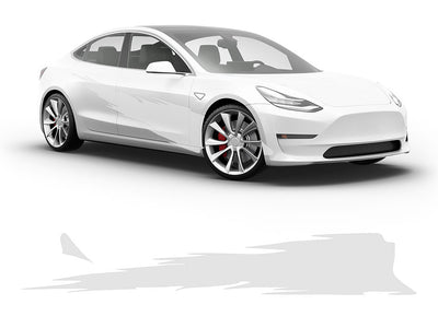 3M Matte White R Tear Body Graphic~Full Side Auto Decal Kit~0