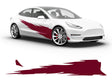 3M Burgundy R Tear Body Graphic~Full Side Auto Decal Kit~0