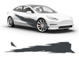 3M Nimbus Gray R Tear Body Graphic~Full Side Auto Decal Kit~0