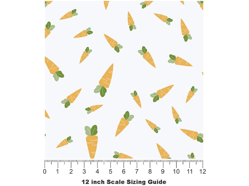 Rabbits Delight Gardening Vinyl Film Pattern Size 12 inch Scale~Rwraps Rabbits Delight Gardening Sizing Chart~2