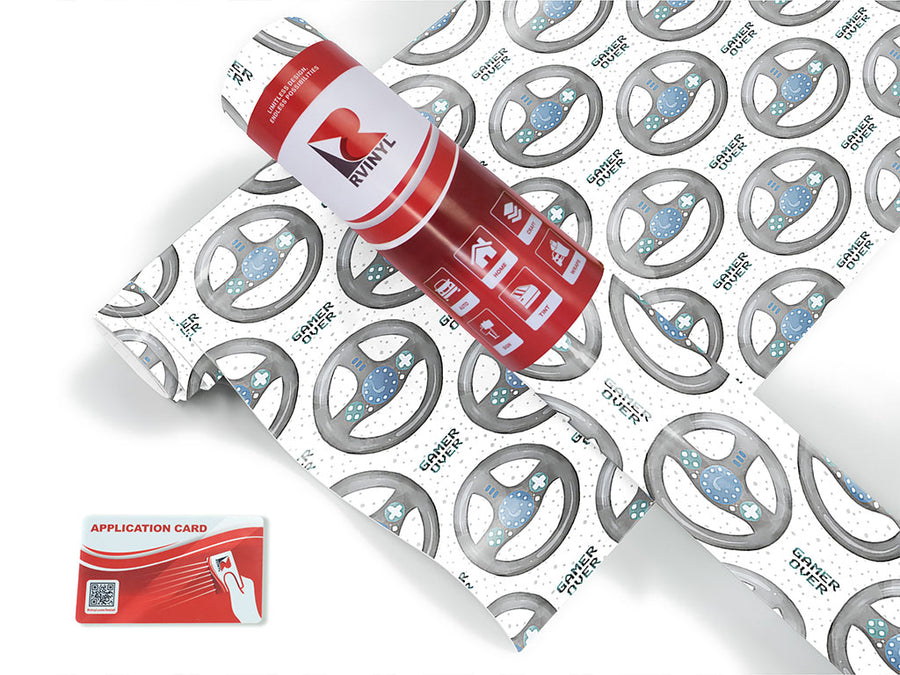 race finish gaming Craft Vinyl Roll