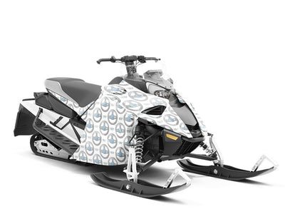 Race Finish Gaming Custom Wrapped Snowmobile