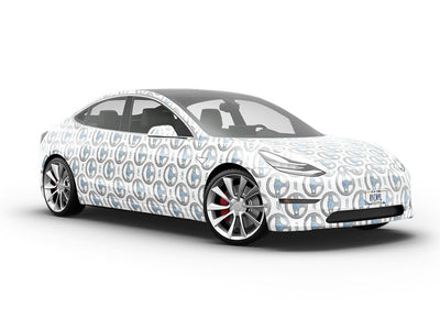 Race Finish Gaming Vehicle Vinyl Wrap
