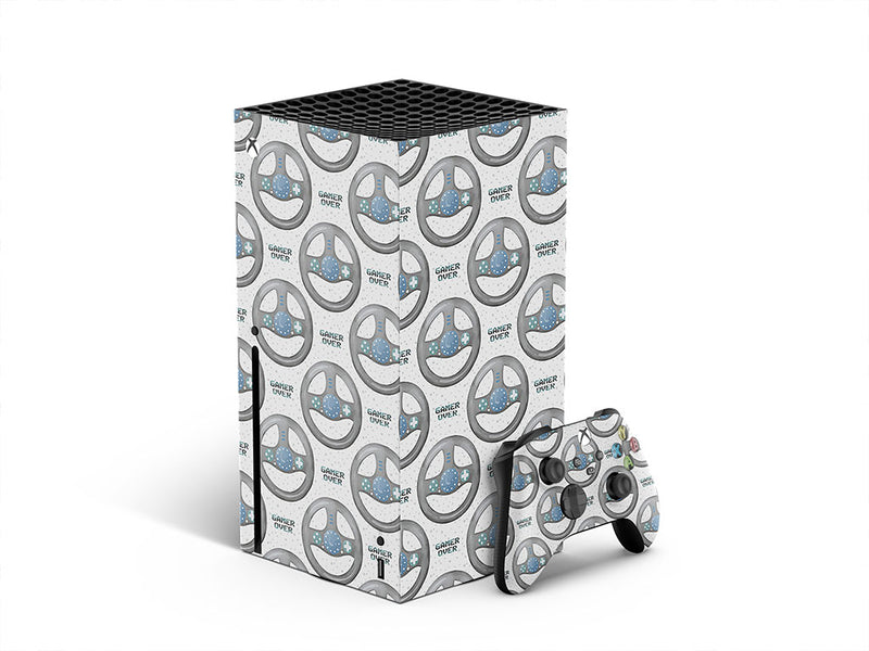 race finish gaming XBOX DIY Decal