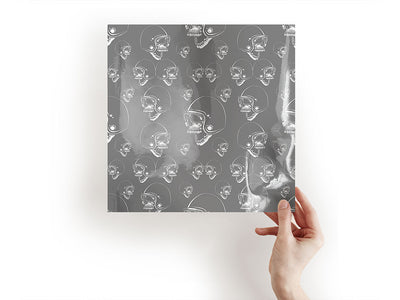 racer head skull and bones Craft Sheets