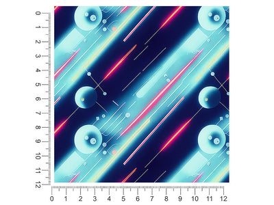 racing neurons science fiction 1ft x 1ft Craft Sheets