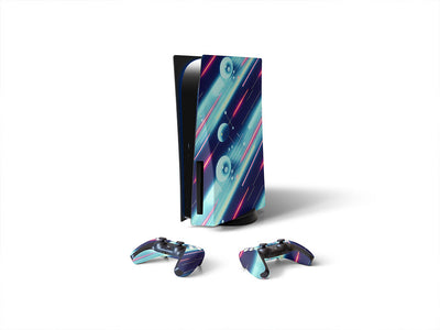 racing neurons science fiction Sony PS5 DIY Skin