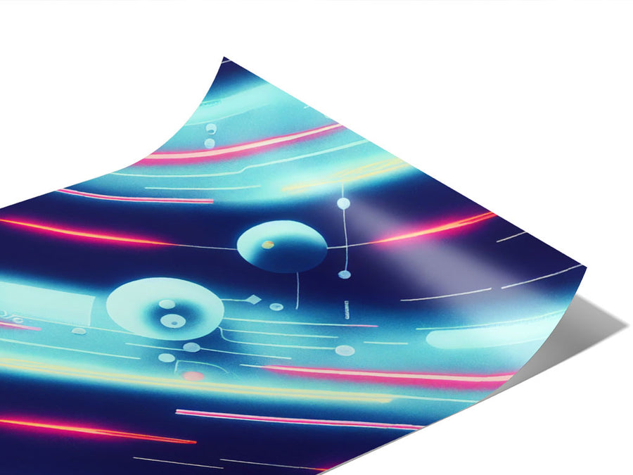 Racing Neurons Science Fiction Vinyl Wraps~Rwraps Series 914 Digitally Printed Vinyl Wrap~0