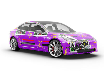 Radical Renovations Abstract Vehicle Vinyl Wrap