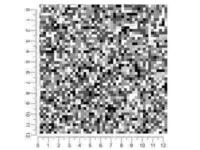 radio fuzz pixel 1ft x 1ft Craft Sheets
