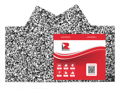 radio fuzz pixel Craft Vinyl Sheet Pack