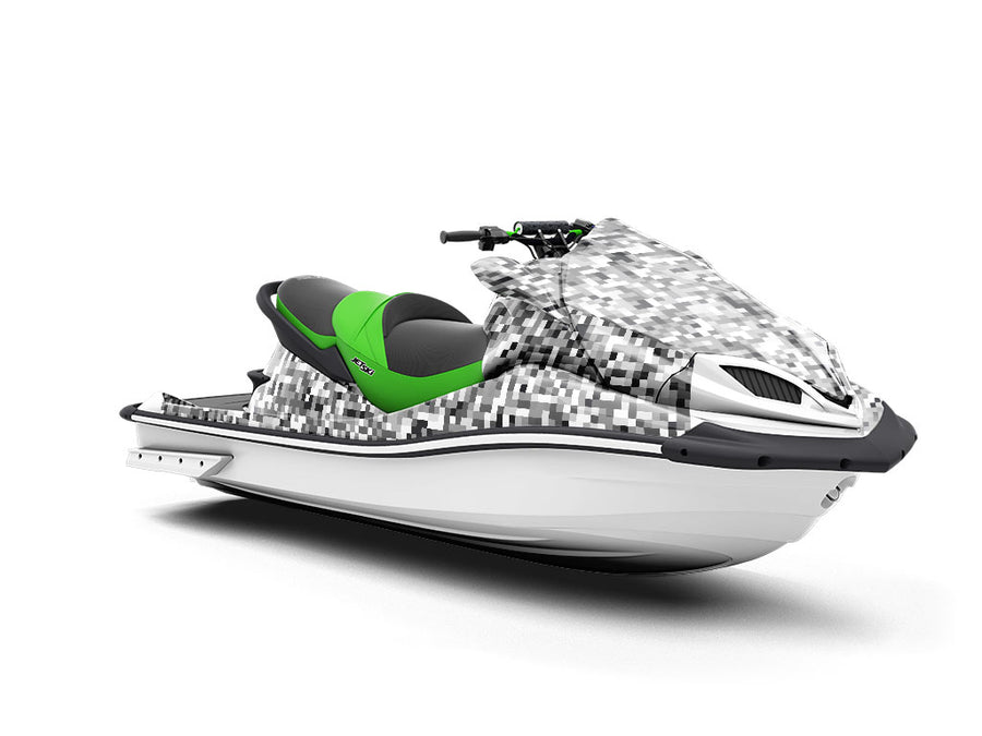 Radio Fuzz Pixel Jet Ski Vinyl Customized Wrap