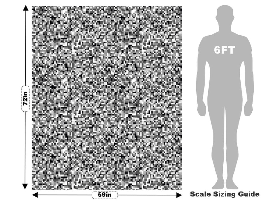 Radio Fuzz Pixel Vehicle Wrap Scale~Rwraps Series 914 Radio Fuzz Pixel Measurements~1