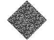 Radioactive Monochrome Graffiti Vinyl Wrap Pattern