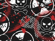 Radioactive Red Graffiti Vinyl Wrap Pattern~Rwraps Series 914 Digitally Printed Vinyl Wrap~0
