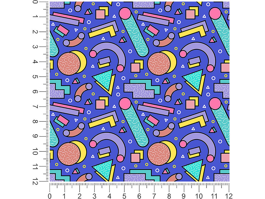 radiorama abstract geometric 1ft x 1ft Craft Sheets