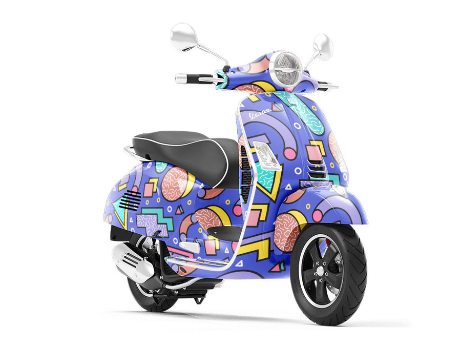 Radiorama  Abstract Vespa Scooter Wrap Film