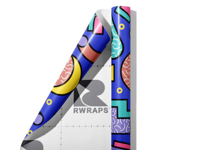 Radiorama  Abstract Wrap Film Sheets~Rwraps Series 914 Radiorama  Abstract Scrolled Sheet~3