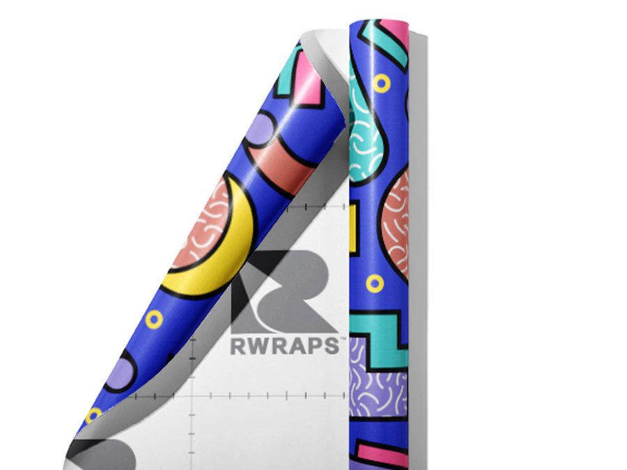 Radiorama  Abstract Wrap Film Sheets~Rwraps Series 914 Radiorama  Abstract Scrolled Sheet~3