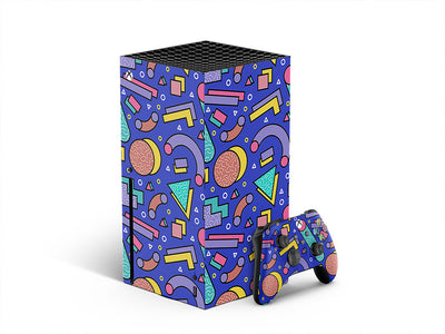 radiorama abstract geometric XBOX DIY Decal