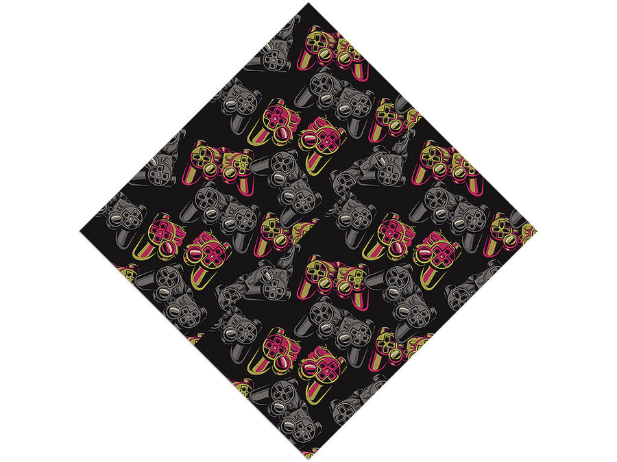Rage Quit Gaming Vinyl Wrap Pattern