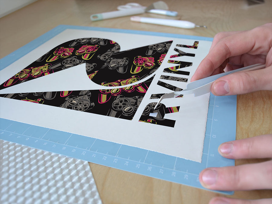 rage quit gaming Easy Weed Craft Vinyl